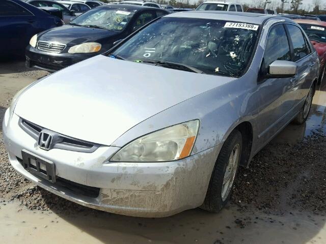 1HGCM56874A175195 - 2004 HONDA ACCORD EX SILVER photo 2