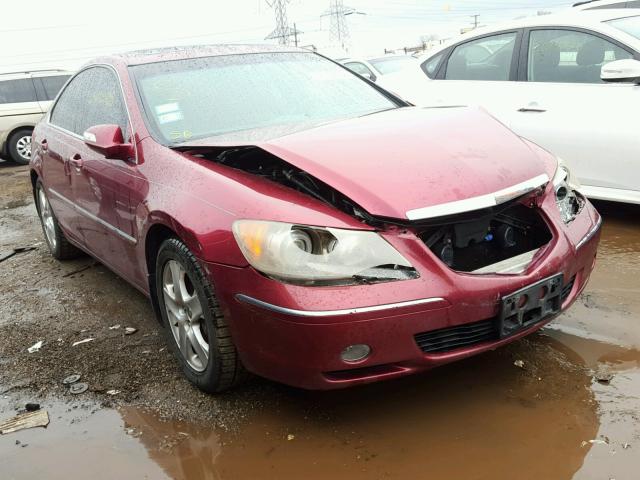 JH4KB16566C004894 - 2006 ACURA RL BURGUNDY photo 1