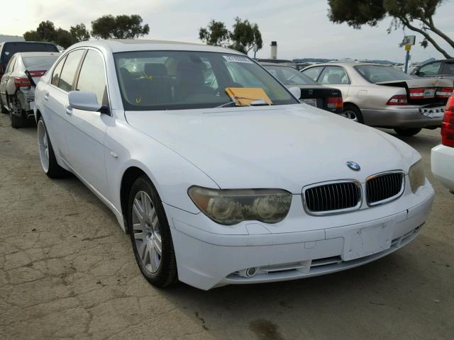 WBAGL63433DP67813 - 2003 BMW 745 I WHITE photo 1