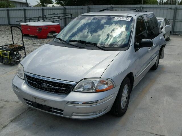 2FMDA5346YBB27089 - 2000 FORD WINDSTAR SILVER photo 2