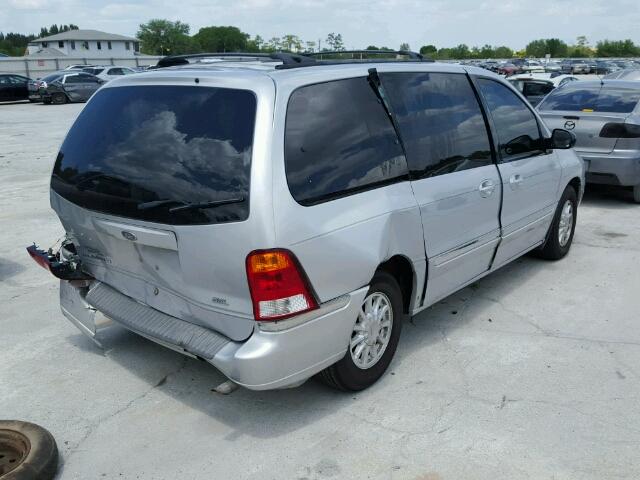 2FMDA5346YBB27089 - 2000 FORD WINDSTAR SILVER photo 4