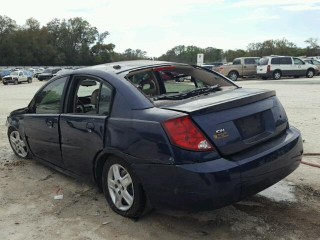 1G8AJ55F97Z168036 - 2007 SATURN ION LEVEL BLUE photo 3