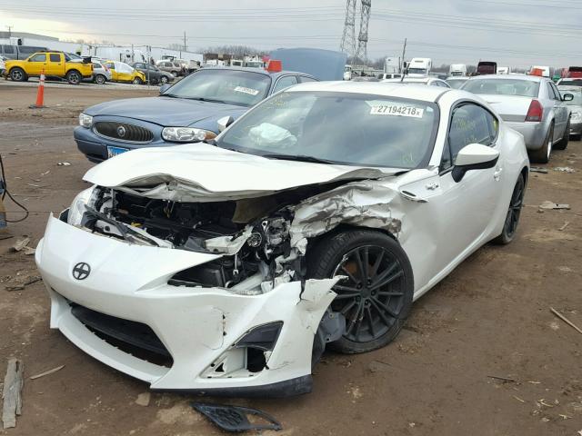 JF1ZNAA11D2702284 - 2013 TOYOTA SCION FR-S თეთრი ფოტო 2