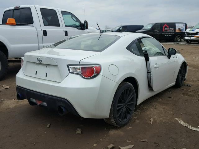 JF1ZNAA11D2702284 - 2013 TOYOTA SCION FR-S WHITE photo 4