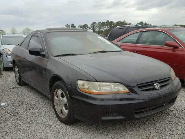 1HGCG31582A013565 - 2002 HONDA ACCORD EX BLACK photo 1