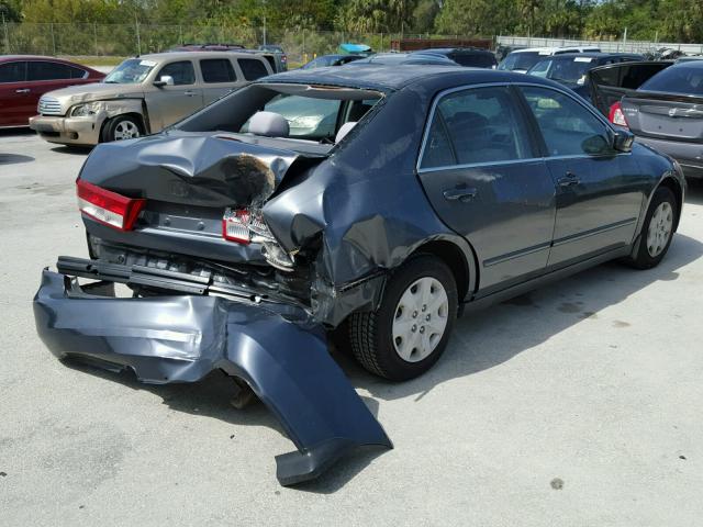 JHMCM563X3C014179 - 2003 HONDA ACCORD LX GRAY photo 4