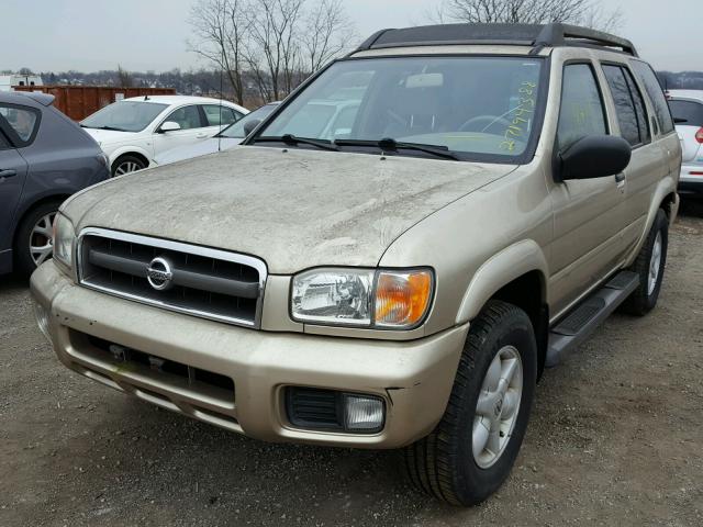 JN8DR09Y52W716316 - 2002 NISSAN PATHFINDER BEIGE photo 2