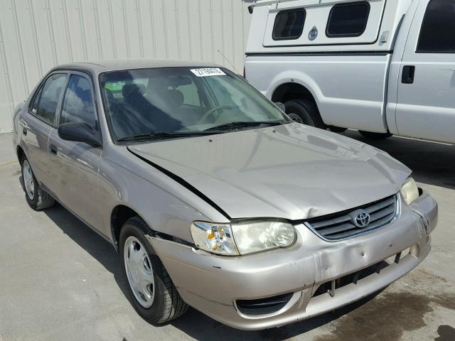 1NXBR12E12Z565507 - 2002 TOYOTA COROLLA CE GOLD photo 1