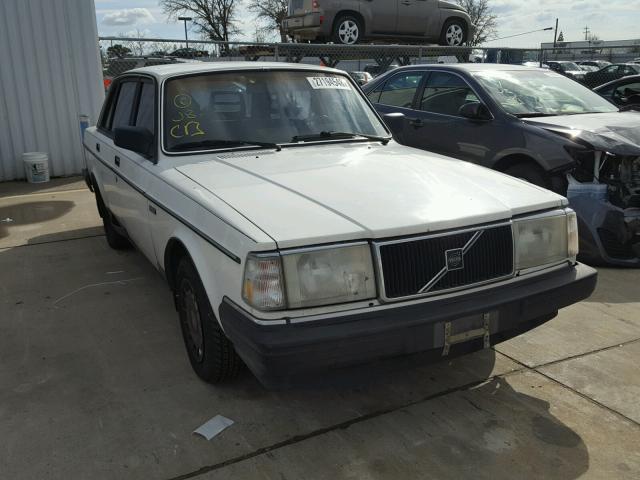 YV1AA8844L1392500 - 1990 VOLVO 240 BASE WHITE photo 1