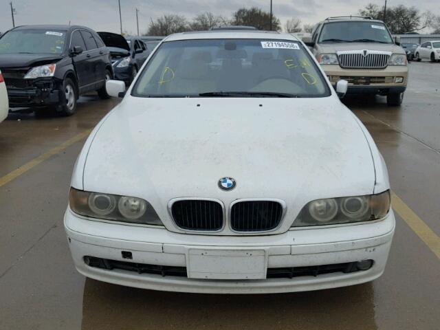 WBADT63403CK35296 - 2003 BMW 530 I AUTO WHITE photo 9