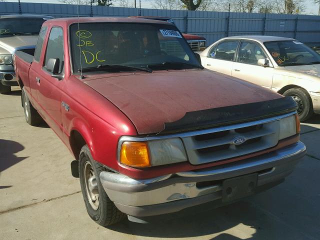 1FTCR14A3VPA63460 - 1997 FORD RANGER SUP RED photo 1