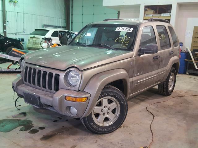 1J4GL58K44W274615 - 2004 JEEP LIBERTY LI BROWN photo 2