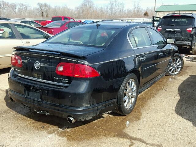 1G4HE57Y07U198638 - 2007 BUICK LUCERNE CX BLACK photo 4