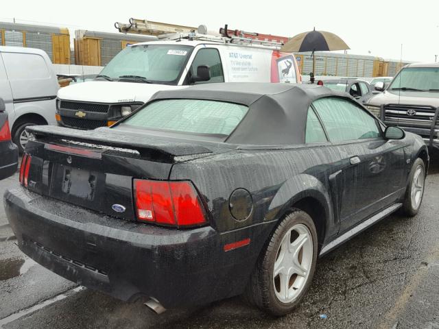 1FAFP45X01F163237 - 2001 FORD MUSTANG GT BLACK photo 4