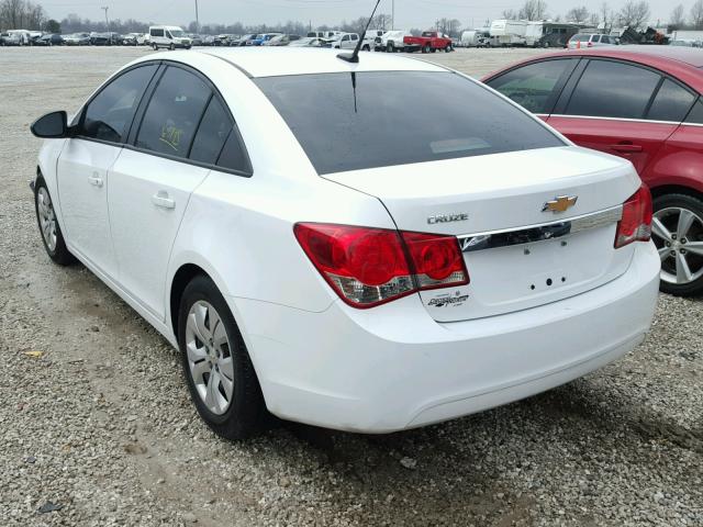 1G1PA5SH6D7117583 - 2013 CHEVROLET CRUZE LS WHITE photo 3