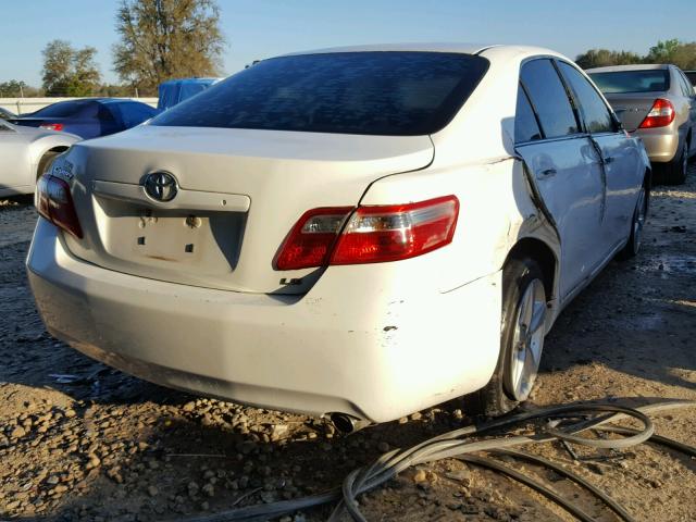 4T1BE46K59U798832 - 2009 TOYOTA CAMRY BASE WHITE photo 4