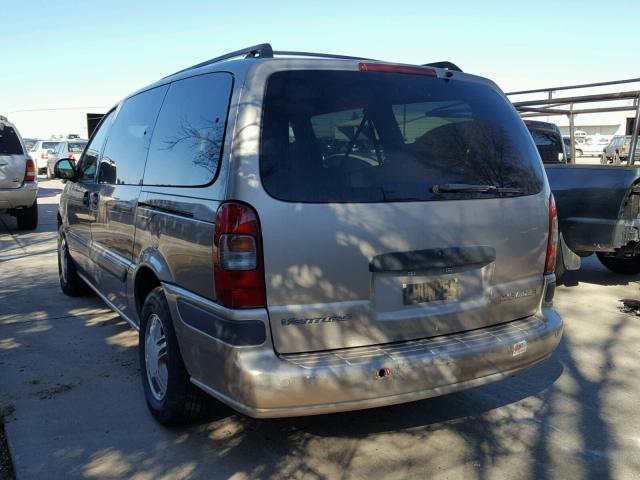 1GNDX03E12D227737 - 2002 CHEVROLET VENTURE BEIGE photo 3