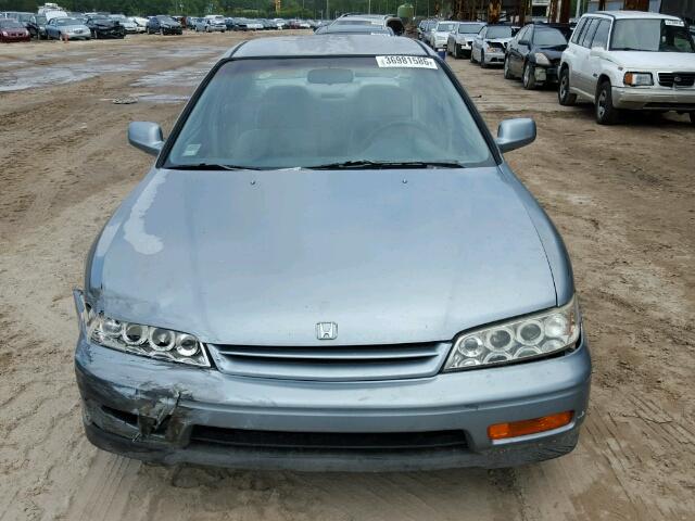 1HGCD5635RA123527 - 1994 HONDA ACCORD LX BLUE photo 9