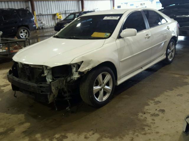 4T1BF3EK5BU692251 - 2011 TOYOTA CAMRY BASE WHITE photo 2