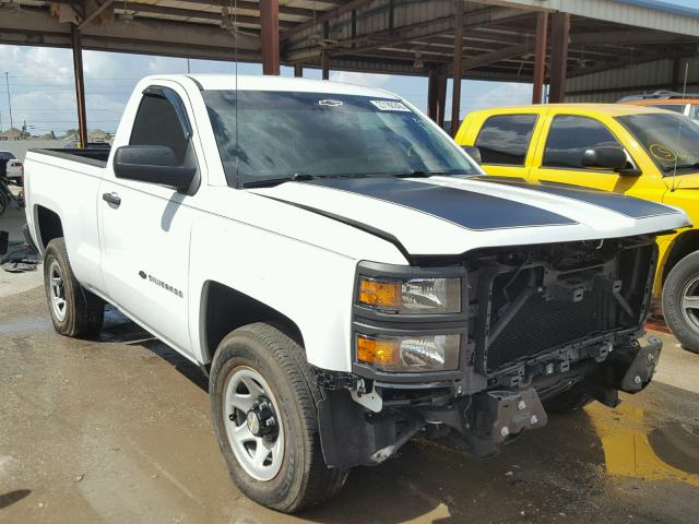 1GCNCPEH8EZ209011 - 2014 CHEVROLET SILVERADO WHITE photo 1