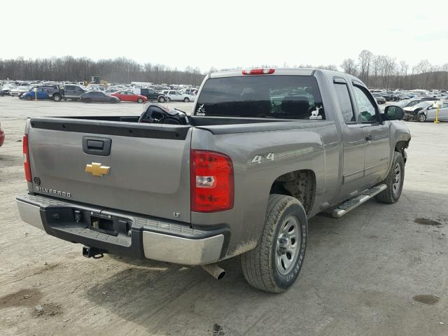 1GCRKSEA9DZ230569 - 2013 CHEVROLET SILVERADO GRAY photo 4