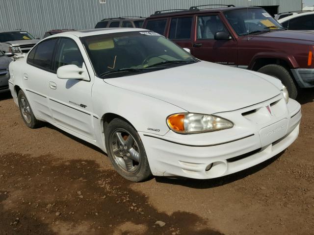 1G2NW52E5YM758063 - 2000 PONTIAC GRAND AM G WHITE photo 1