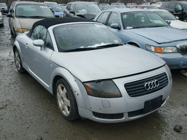 TRUTX28N321008830 - 2002 AUDI TT SILVER photo 1