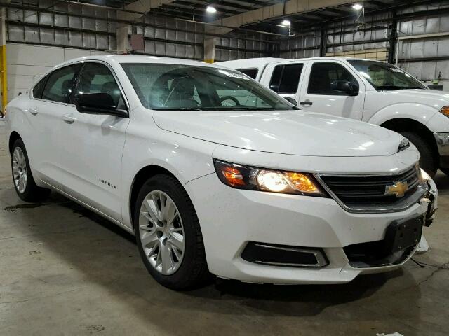 1G11Z5SA5GU152624 - 2016 CHEVROLET IMPALA LS WHITE photo 1