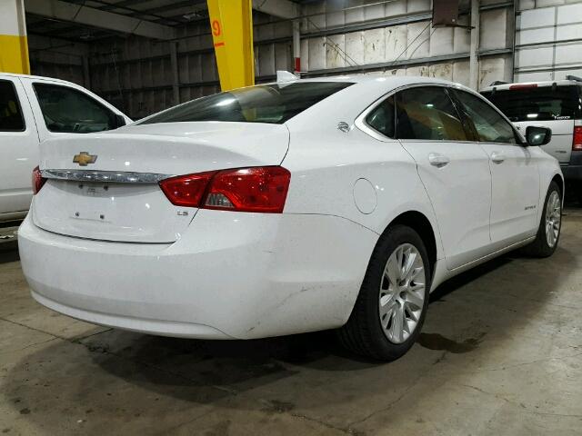 1G11Z5SA5GU152624 - 2016 CHEVROLET IMPALA LS WHITE photo 4