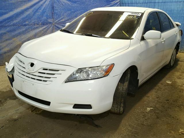 4T1BE46K69U901448 - 2009 TOYOTA CAMRY BASE WHITE photo 2