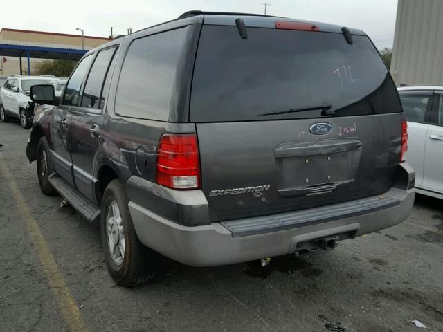 1FMRU15W43LC12722 - 2003 FORD EXPEDITION GRAY photo 3