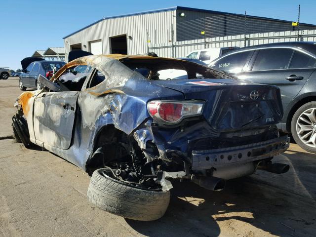 JF1ZNAA18F9703720 - 2015 TOYOTA SCION FR-S 蓝色 照片 3