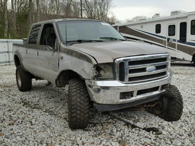 1FTNW21F61EC64038 - 2001 FORD F250 SUPER SILVER photo 1