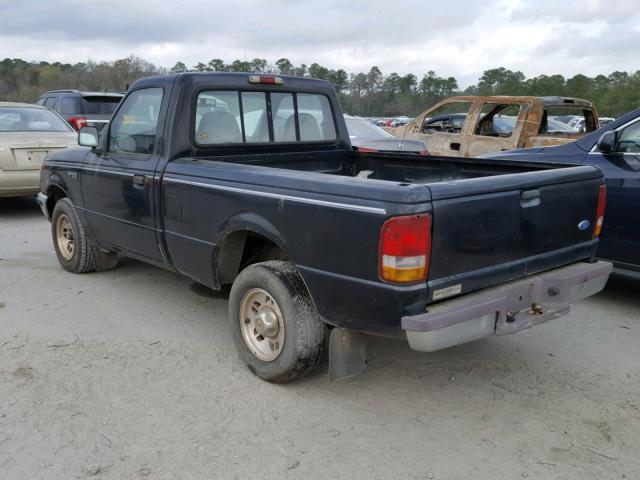 1FTCR10A9VUD46663 - 1997 FORD RANGER BLACK photo 3