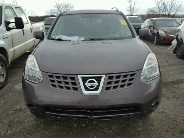 JN8AS5MV8AW105180 - 2010 NISSAN ROGUE S GRAY photo 9