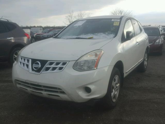 JN8AS5MV2BW315212 - 2011 NISSAN ROGUE S WHITE photo 2