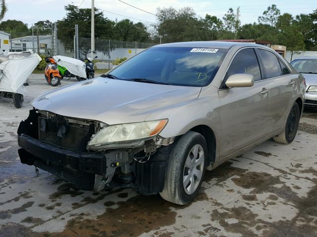 4T1BE46K58U775730 - 2008 TOYOTA CAMRY CE GOLD photo 2