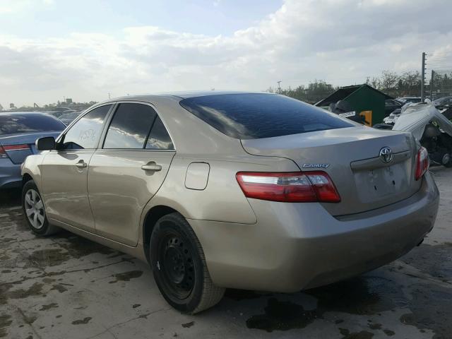 4T1BE46K58U775730 - 2008 TOYOTA CAMRY CE GOLD photo 3