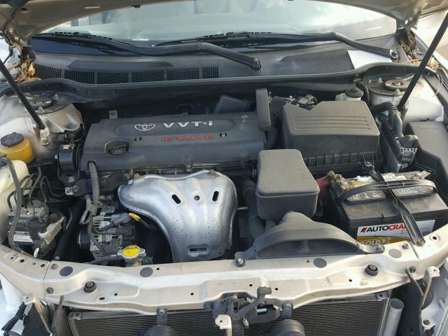 4T1BE46K58U775730 - 2008 TOYOTA CAMRY CE GOLD photo 7