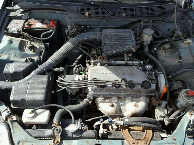 2HGEJ6613YH579404 - 2000 HONDA CIVIC BASE BLUE photo 7
