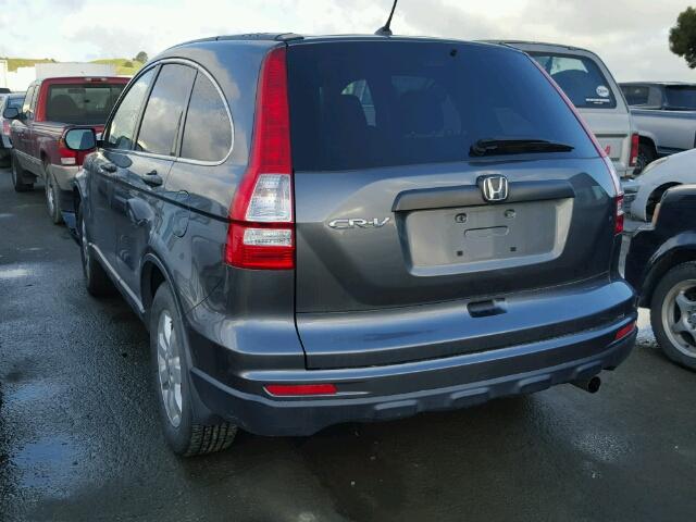 JHLRE3H43BC009765 - 2011 HONDA CR-V SE GRAY photo 3