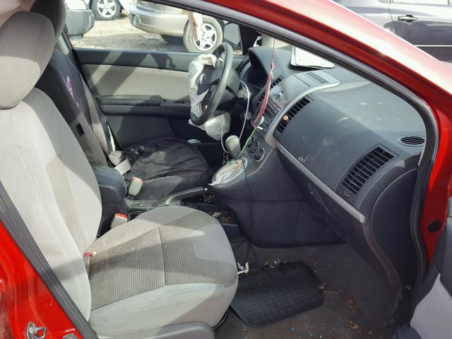 3N1AB6AP1BL699368 - 2011 NISSAN SENTRA 2.0 RED photo 5