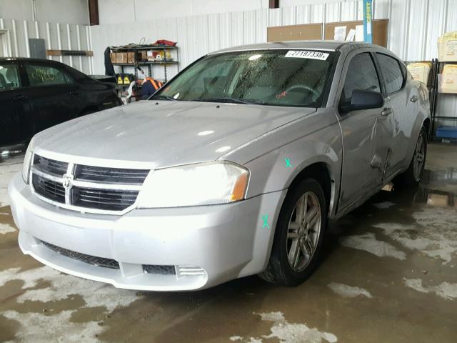 1B3LC56RX8N121299 - 2008 DODGE AVENGER SX SILVER photo 2