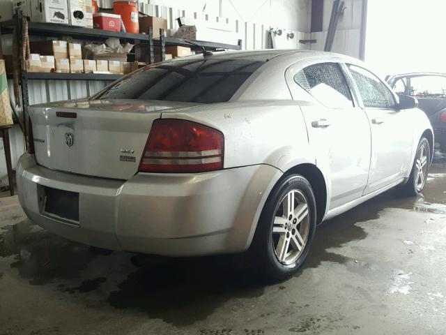 1B3LC56RX8N121299 - 2008 DODGE AVENGER SX SILVER photo 4