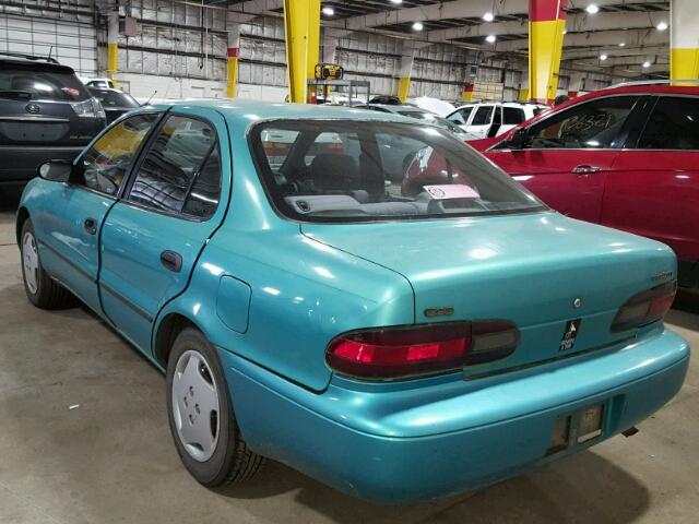 1Y1SK5368RZ095914 - 1994 GEO PRIZM TEAL photo 3