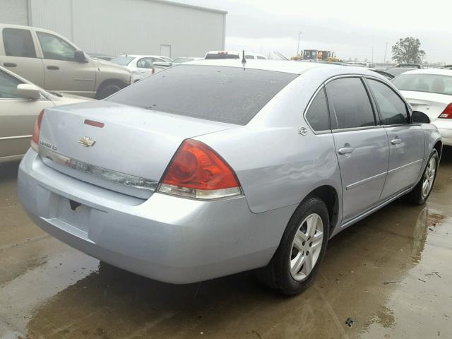 2G1WB55K869418583 - 2006 CHEVROLET IMPALA LS SILVER photo 4