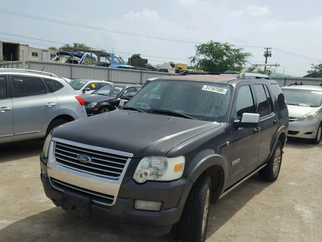 1FMEU65897UB41501 - 2007 FORD EXPLORER L GRAY photo 2