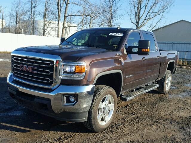 1GT12SE8XGF193290 - 2016 GMC SIERRA K25 BROWN photo 2