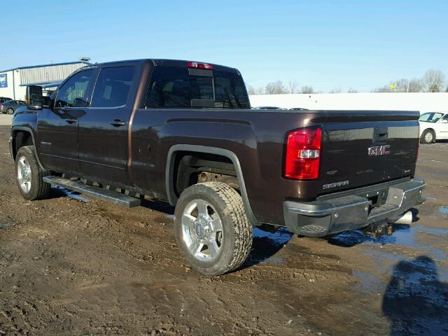 1GT12SE8XGF193290 - 2016 GMC SIERRA K25 BROWN photo 3