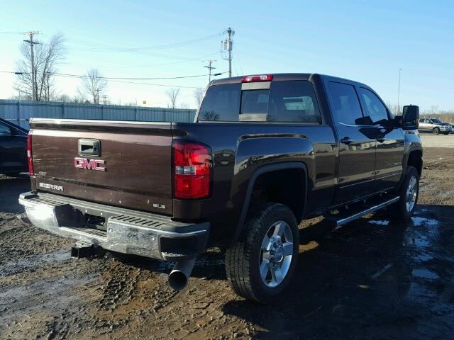 1GT12SE8XGF193290 - 2016 GMC SIERRA K25 BROWN photo 4